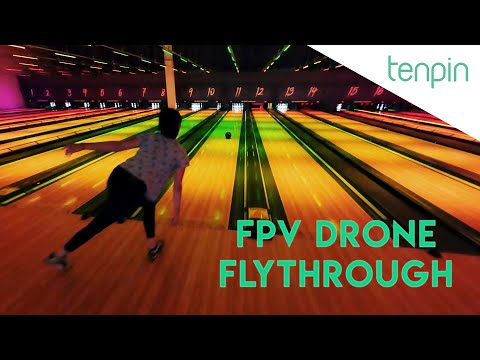 Tenpin Bowling FPV Drone Tour By Bad Wolf Horizon 