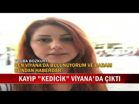 Kayıp kedicik Tuğba Bozkurt Viyana'da ortaya çıktı