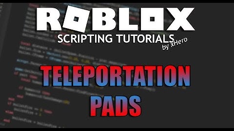 Teleport Pad | ROBLOX Scripting Tutorial 2021