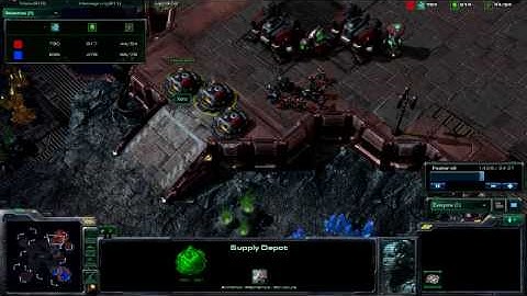 Starcraft 2 Protoss(OneManArmy) vs Terran (Xero)