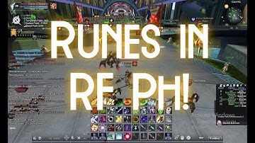 Runes in RF Online Philippines! - Xtian Jovic (Devii)