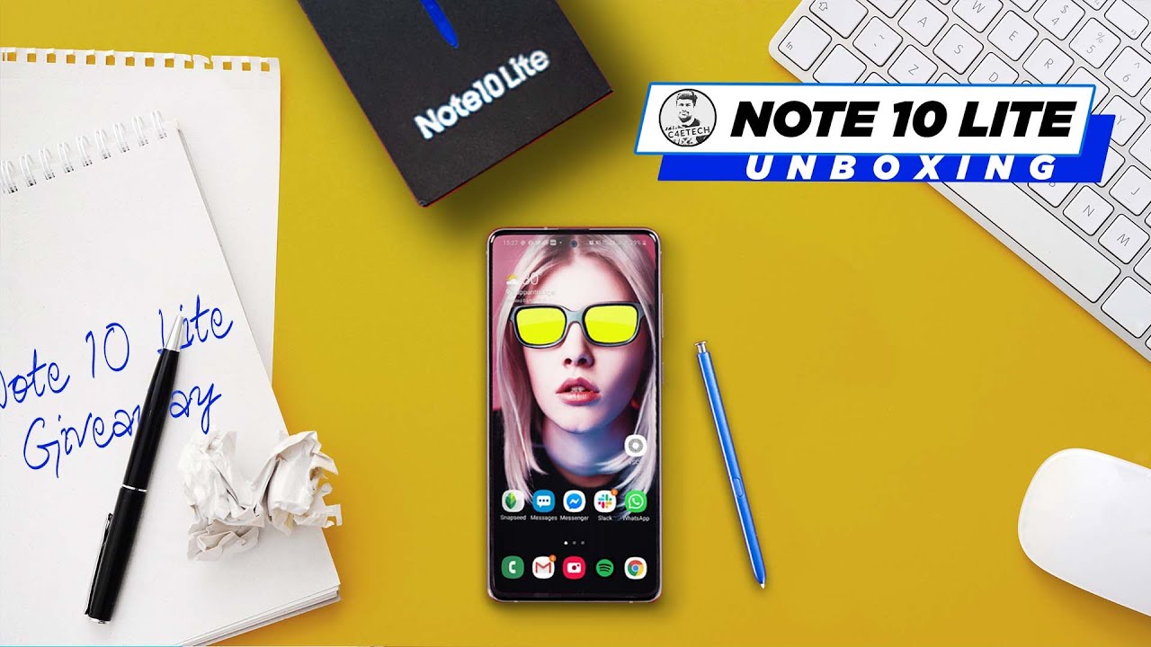 Samsung Galaxy Note 10 Lite Unboxing & First Impressions! 