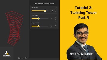 BeeGraphy Tutorial 02 - Parametric Twisting Tower