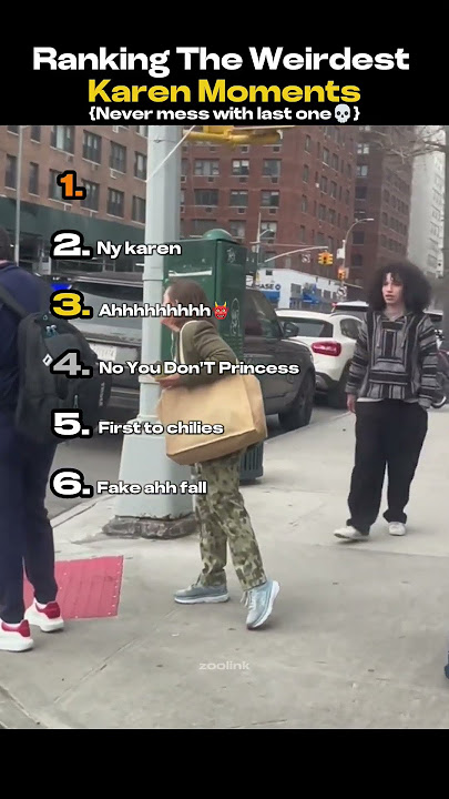 Ranking Weirdest Karen Moments