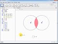 Geogebra Tutorial : Union and Intersection of Sets