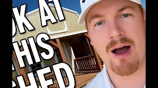 Tiny But Mighty Inside Our 12x32 Lofted Barn Cabin