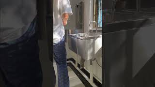 Hands-Free Simplicity Stainless Steel Knee-Touch Tap