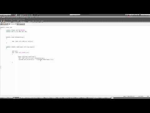 Timing your java programs (2)