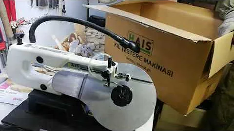 HAİS DEKUPAJ KIL TESTERE MAKİNESİ KUTU KAPATMA #HAİS KILTESTERE #scrollsaw