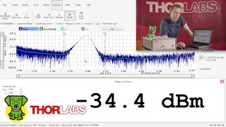 Thorlabs OSA Software Tutorial Part 4 - Measuring Optical Input Power
