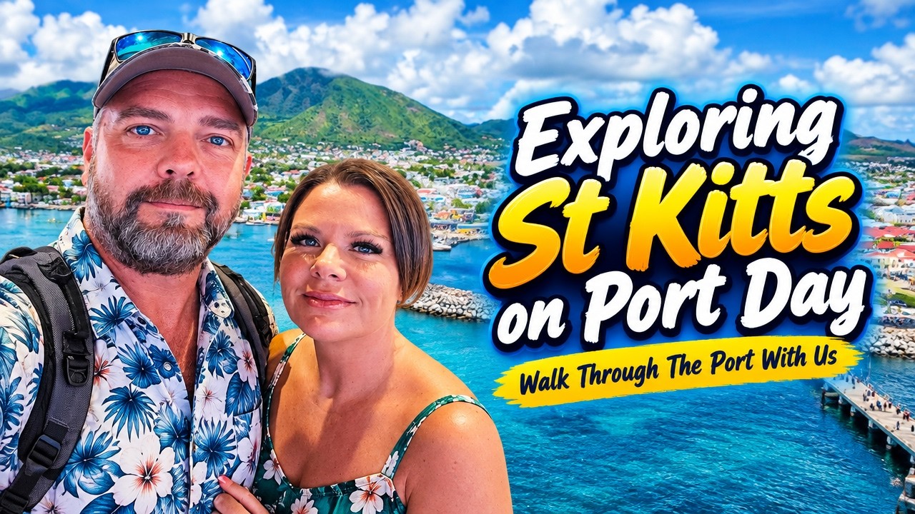 What Is the St. Kitts Port Really Like? | Allure of the Seas Port Day | 4K HD