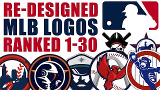 ReDesigned MLB Logos Ranked 130! (Designs by Jason)