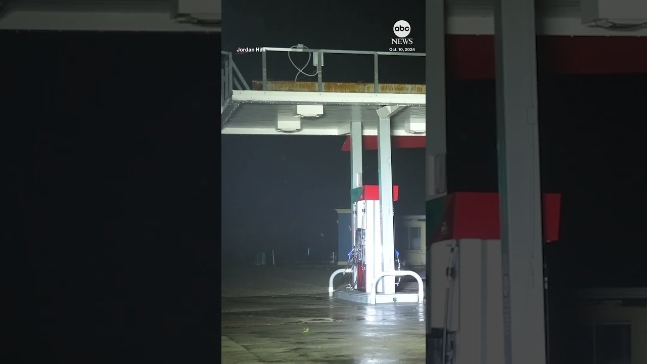 Dramatic footage shows flooding, damage from Hurricane Milton in Venice, Florida
