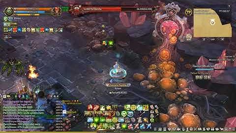 Tree Of Savior Game || Solo Raid || Kabba-Diev-Pala VS Tel Hasha 4