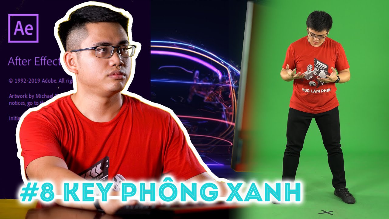 Hướng dẫn chuyên sâu Xóa phông xanh trong after effect Tạo video chuyên nghiệp