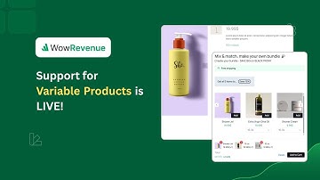 How Variable Product Support Works in WowRevenue 2.0 (Quick Demo)