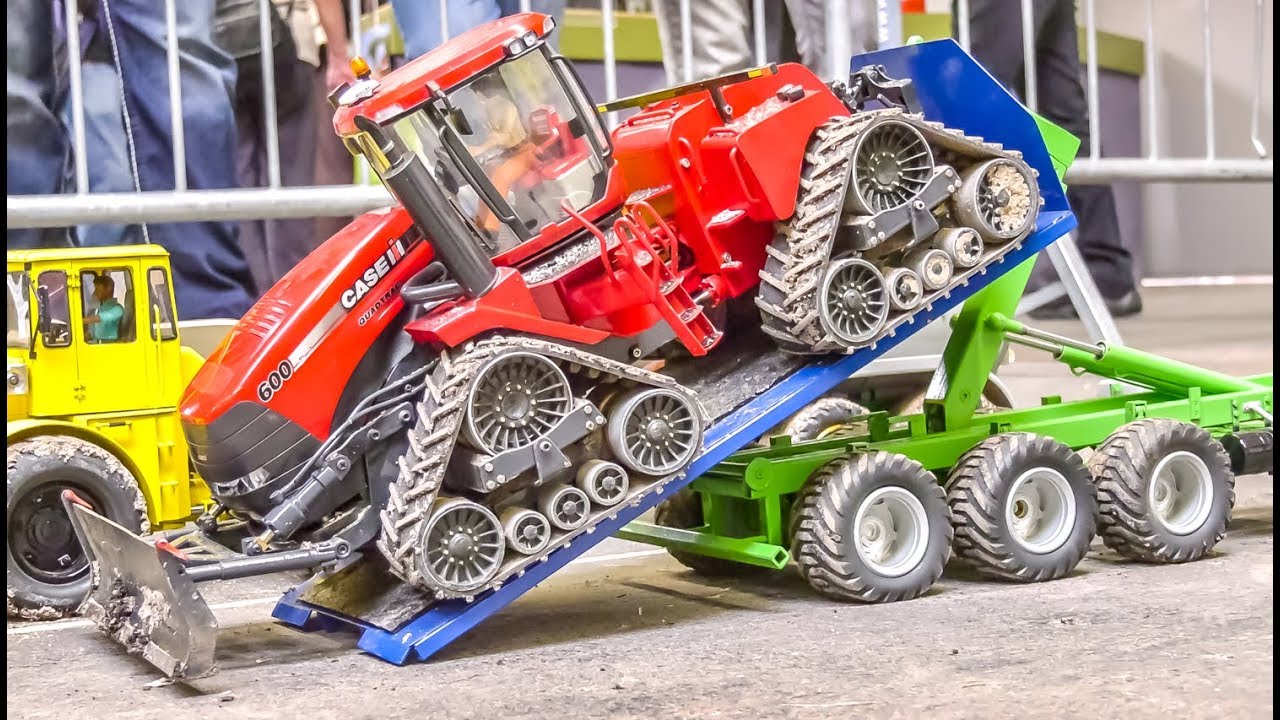 Awesome RC Tractors in Action! John Deere! Case! JCB! YouTube