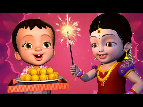      Deepavali Song  Telugu Rhymes for Children  Infobells