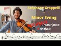 Stéphane Grappelli - Minor Swing - Transcription précise & Analyse