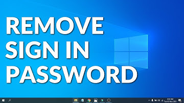How to Remove Password in Windows 10 - Windows 10 Tutorial