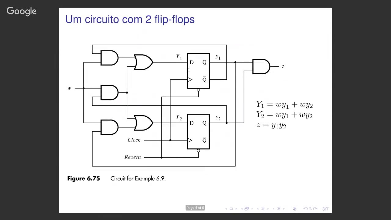 Logica Digital: Analise de Circuitos Sequenciais - YouTube