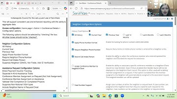 ServWare Training: Video 1 - Conference Configuration