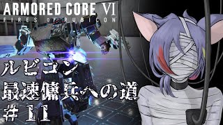 【AC6/3週目】ジェイルブレイク＆武器使い捨てで挑む3週目の世界　ルビコン最速傭兵への道 Part.11【初見プレイ/縛りプレイ（緩め）】