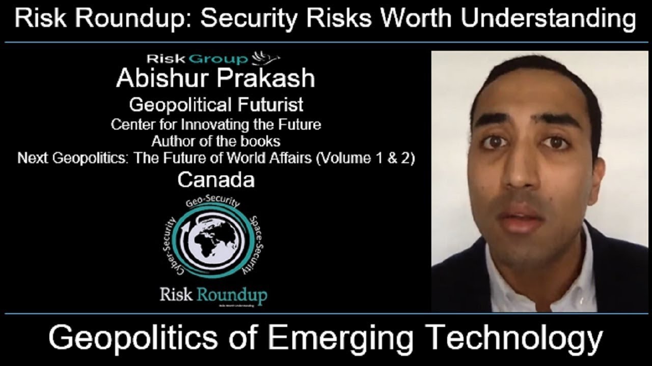 Geopolitics of Emerging Technology - YouTube