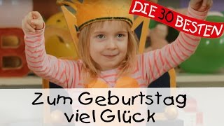 Video thumbnail of "👩🏼 Geburtstagslied: Zum Geburtstag viel Glück - Singen, Tanzen und Bewegen || Kinderlieder"