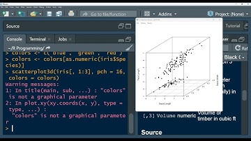scatterplot 3d package in r | 3D scatterplot group by color