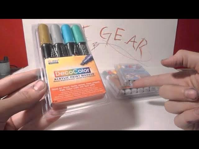 Paint Markers : About Enamel Paint Markers 