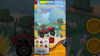 Hill Climb Racing Gameplay "SUPER HILL CLIMBER" ⛰️🏎️ #hillclimbracing #gaming #shorts screenshot 1