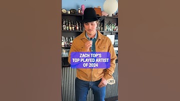 Thumbnail of Zach Top's Top Played Artist of 2024 | #CMT