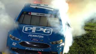 Blaney: 'I smelled like smoke for the next two days'