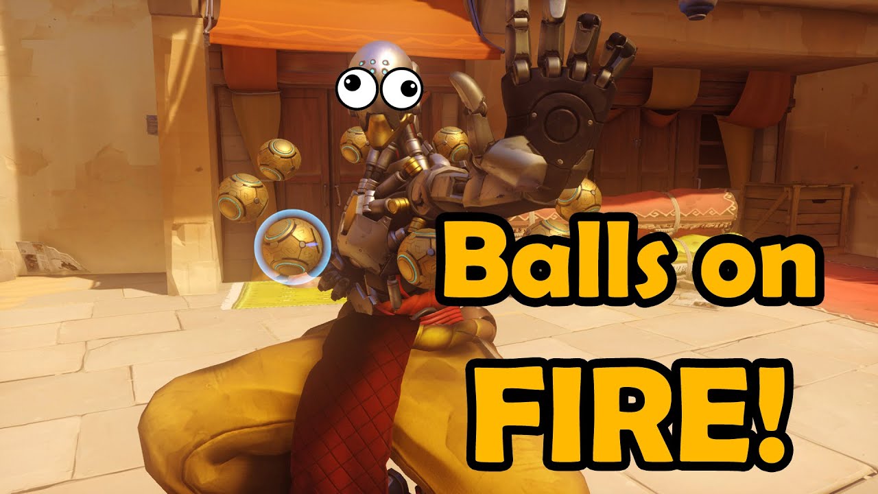 Zenyattas BALLS are on fire! [Overwatch beta] YouTube