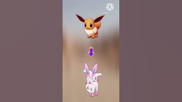 How to evolve Eevee to Sylveon in pokemon go 🙌| Shorts #pokemongo #shorts #short