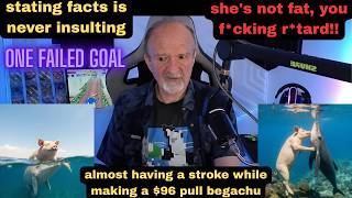 DsP--crushed by children in pokemon champions--ranting, she's not fat--he almost had another stroke