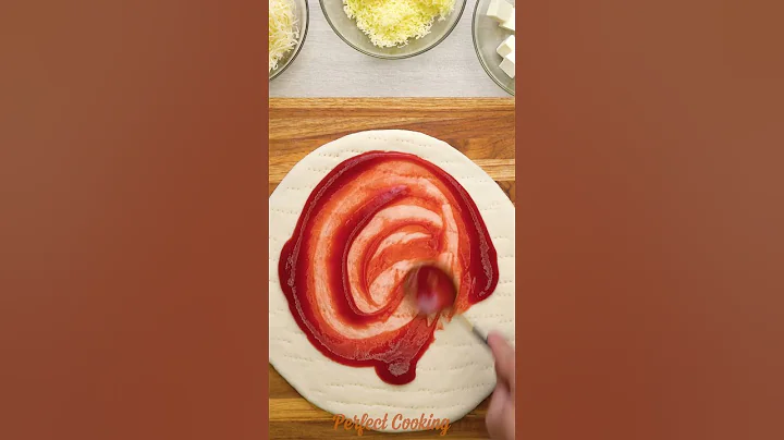 Perfect Four Cheese PIZZA recipes #shorts​