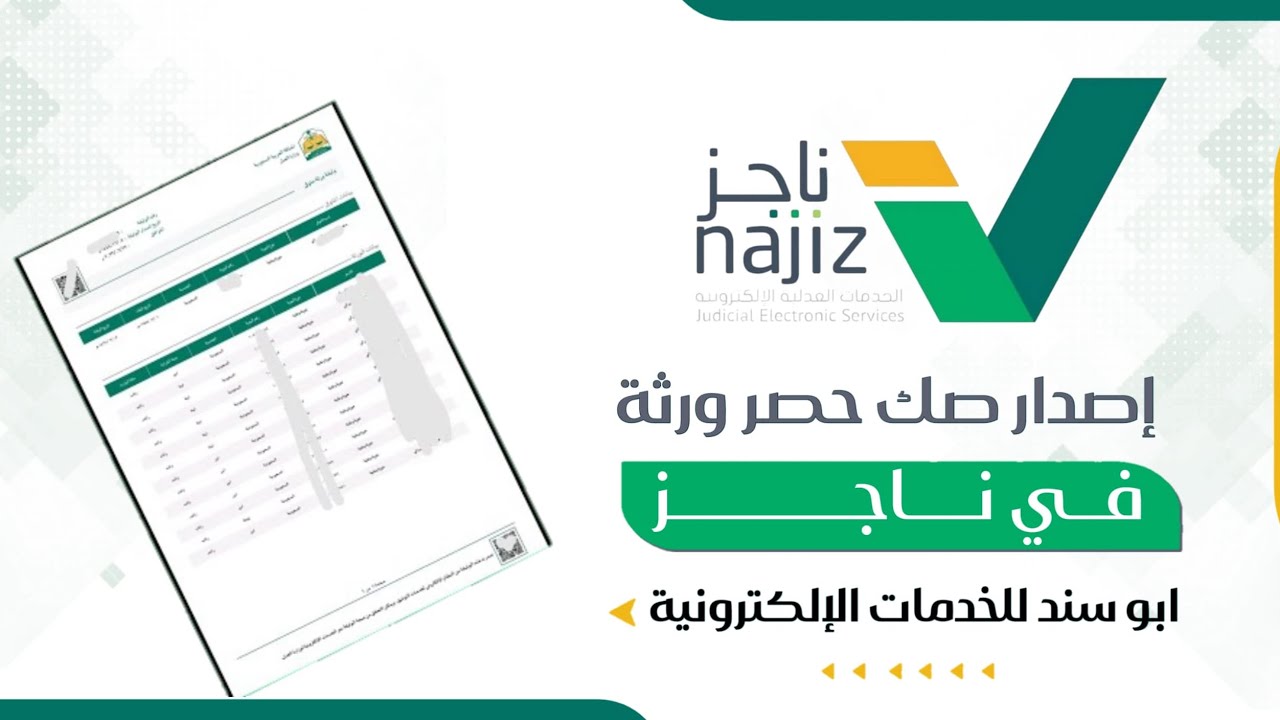 اصدار صك حصر ورثة | شرح طريقة توثيق ورثة متوفى | حصر ورثة مكتب ابو سند