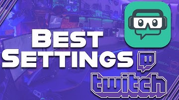 🔴 BEST SLOBS Settings 2021 ||  Streamlabs OBS Tutorial #7