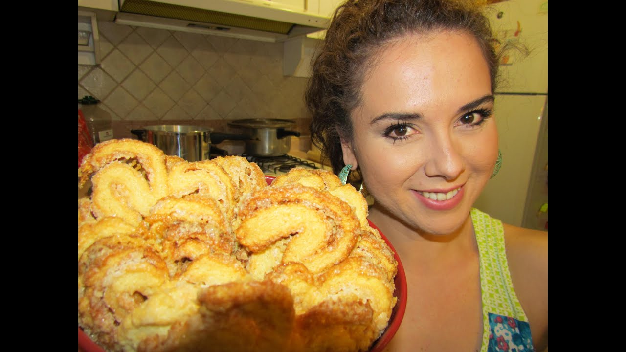 Orejas de pan dulce/orejas de hojaldre/pasta hojaldrada desde cero/Marisolpink