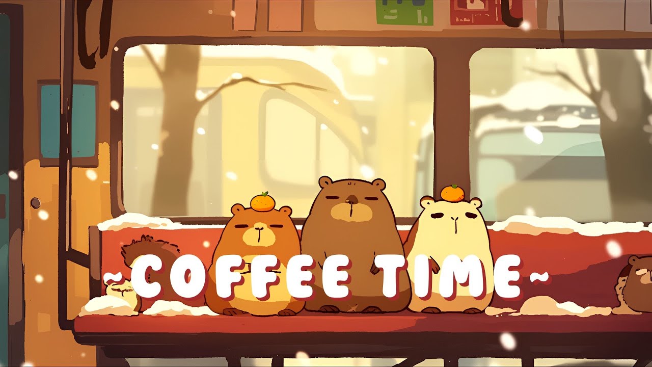 Capybara Lofi Radio - Chill Beats to Help You Relax ~ Sweet Dreams ~ 📚 🎵 | Continuous Mix