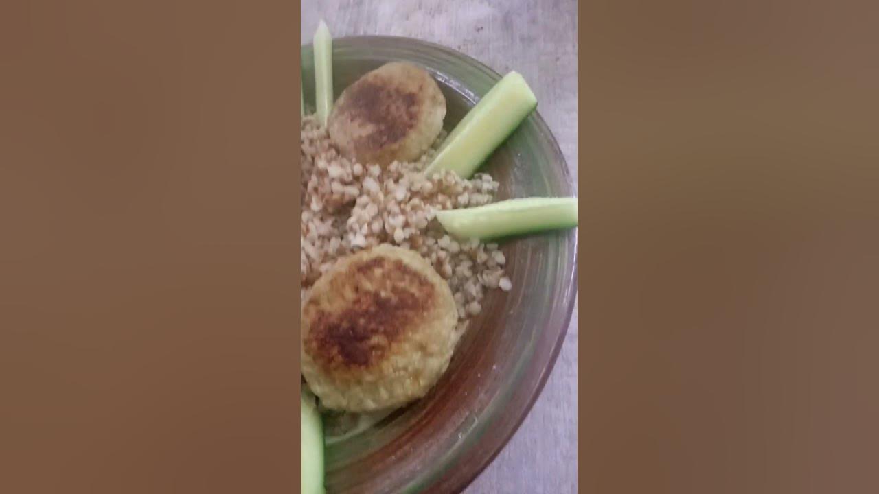 #гречка #котлеты #огурец #говядина #свинина #еда #вкусно #ужин - YouTube