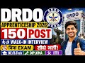 DRDO Apprenticeship 2026 🔥 150 Posts | Walk-in Interview | Sarkari Naukari l Government Job Jun 2026