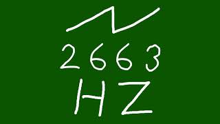 2663 hz saw