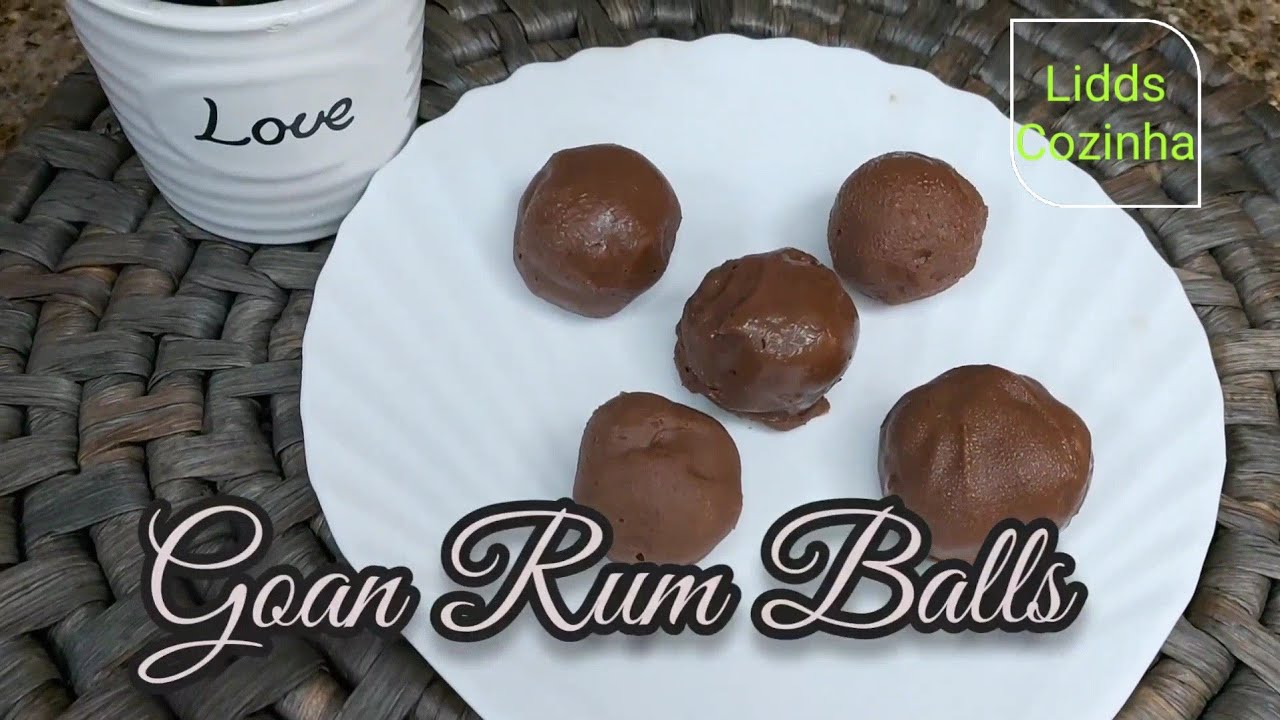 Easy Rum Balls Recipe Goan Rum Balls Recipe Easy Chocolate Rum