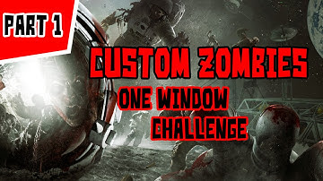 "Made Ya Look" Custom Zombies (One Window Challenge) PART 1