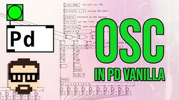Open Sound Control (OSC) in Pure Data Vanilla | Simon Hutchinson