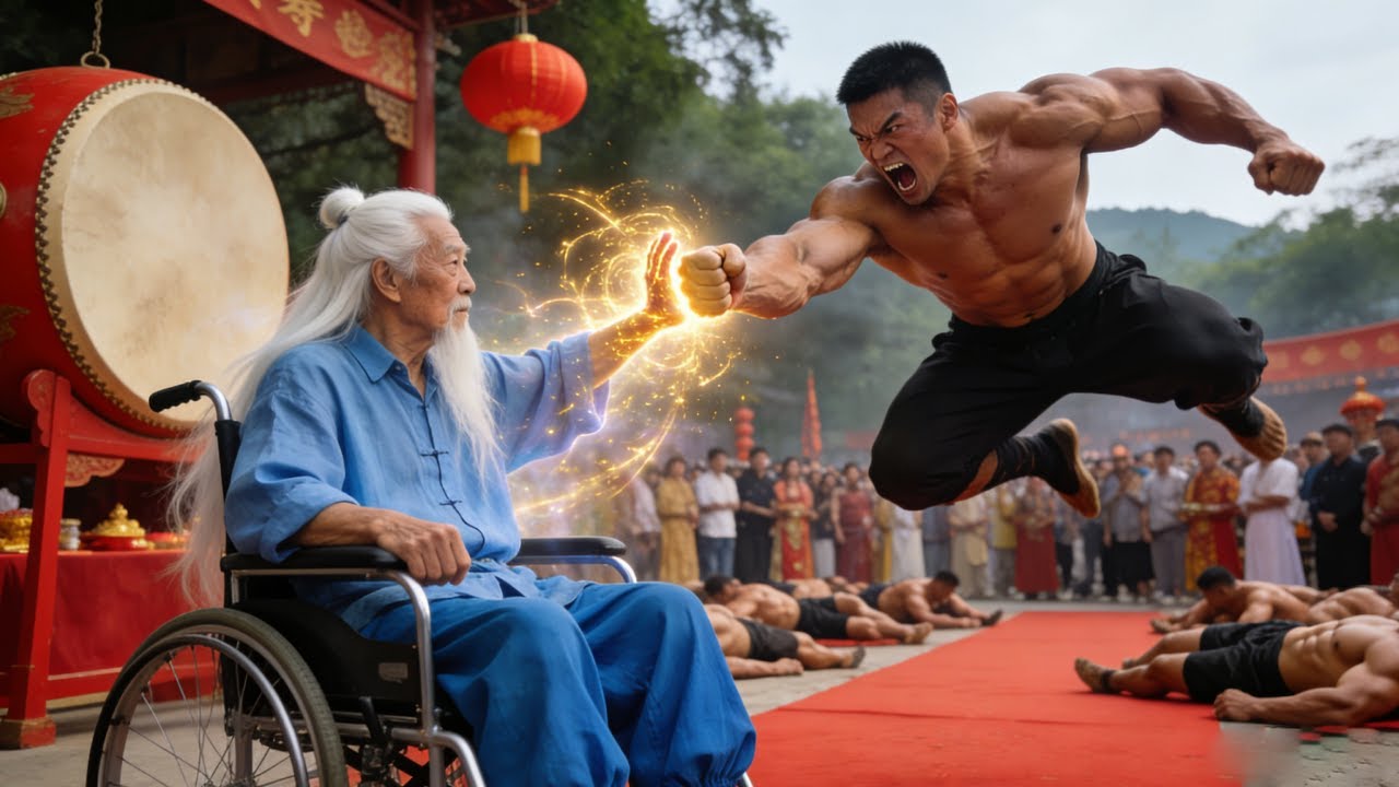 Atacado en su banquete el viejo inmortal de la espada dominó la inmortalidad aplastó los enemigos