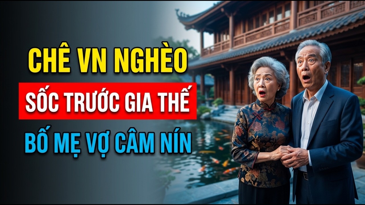 Chê Việt Nam Nghèo, Bố Mẹ Vợ Thượng Hải Sốc Trước Gia Thế Tỷ Phú Của Con Rể